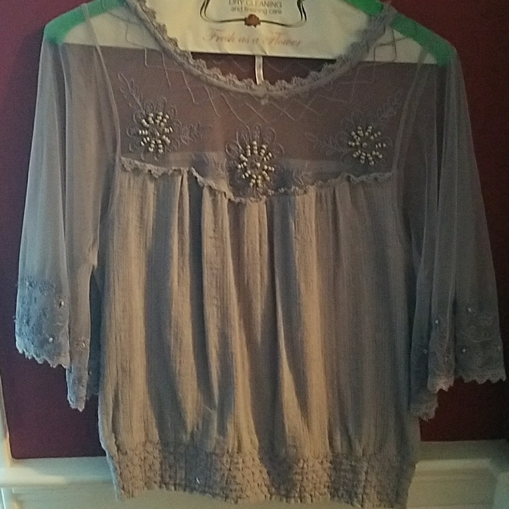 Frer People Size Small 100% cotton blouse